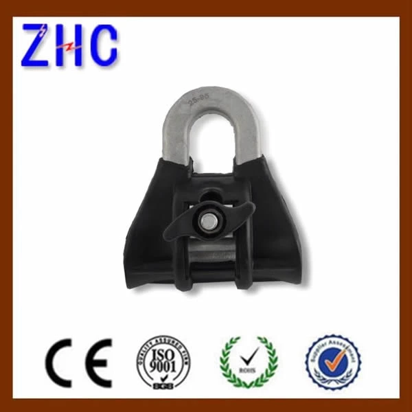 25-95mm2 ABC UV Black Thermoplastic Material Cable Suspension Clamp Assembly for LV Insulated Neutral Messenger2