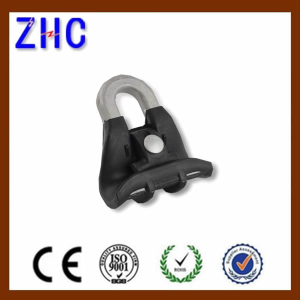 25-95mm2 ABC UV Black Thermoplastic Material Cable Suspension Clamp Assembly for LV Insulated Neutral Messenger1