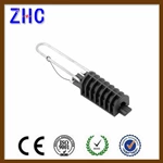 2KN Flame Resistant UV Black Nylon66 Fiberglass Plastic Dead End Tension Clamp For ABC Cable Solution