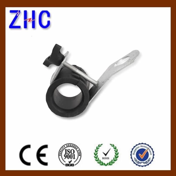 4 cores ADSS Optical Cable Used Aluminum Alloy UV Black Thermoplastic Suspension Clamp2