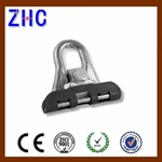 ADSS Overhead Fiber Optic Cable Clamp Fittings Hardware Thermoplastic Suspension Clamp Preformed Tension Clamp2