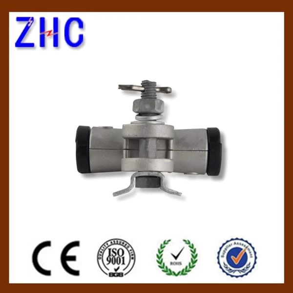Aluminum Alloy Preformed Suspension Clamp for ADSS/Opgw insulated messenger wire system