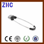 Aluminum Body Hot Dip Galvanized Stainless Steel Anchoring Clamp Tension Clamp For ABC Cable Two Core 35mm24