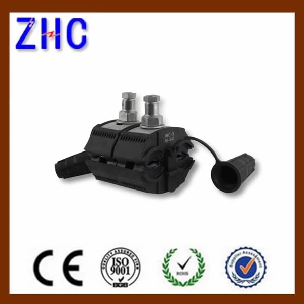 High Insulation Piercing Clamp For Overhead ABC Cable Bundle With 2 Galavanzied Shear Bolt(JBC-3)2