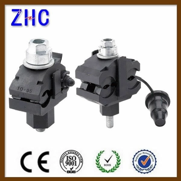 High Insulation UV Black Thermoplastic DCNL-3 Insulated Piercing Clamp With Tinned Coppe Piercing Teeth1