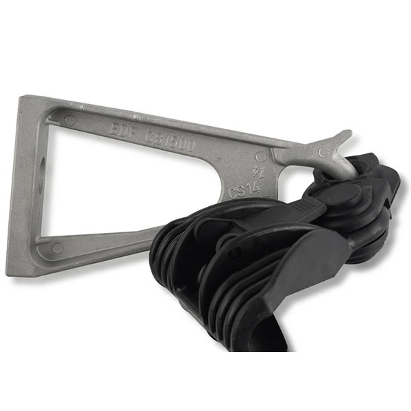 High strength aluminum alloy electrical insulated ABC cable Suspension clamp bracket3
