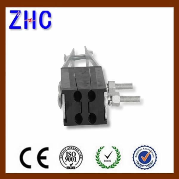 Hop Dip Aluminum Body Preformed Guy Grip Dead Tension Clamp Strain Clamp For 4 Cores ABC Cable Conductor 50mm22