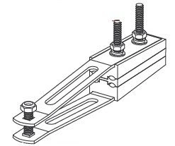 Hop Dip Aluminum Body Preformed Guy Grip Dead Tension Clamp Strain Clamp For 4 Cores ABC Cable Conductor 50mm2