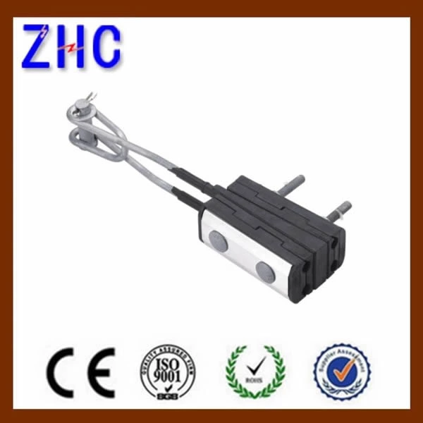 Hot Dip Galvanized Aluminium Alloy Body Dead End Tension Clamp For Insulated Messenger Neutral1
