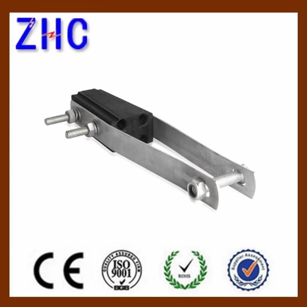 Hot Dip Galvanized Aluminium Alloy Body Four Cores Collecting Strain Clamp 4X50mm2-3