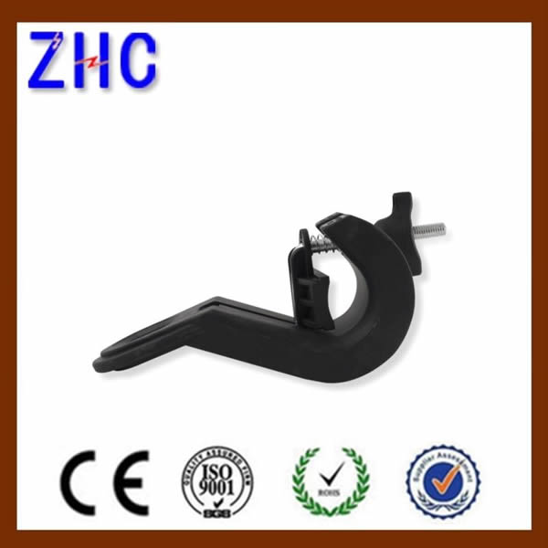 Low Voltage Overhead Line Solutions UV Black Thermoplastic Suspension Clamp Assembly For 4 Core Insulated Conductor1