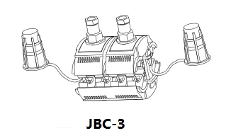 LV 1 KV overhead cable clamp for piercing overhead cable CPB series Other product pictures4