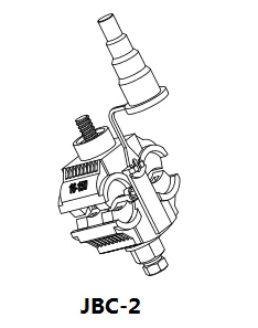 LV 1 KV overhead cable clamp for piercing overhead cable CPB series Other product pictures3