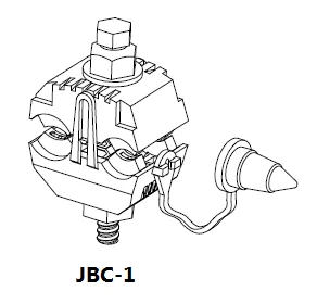 LV 1 KV overhead cable clamp for piercing overhead cable CPB series Other product pictures2