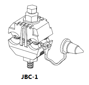 1kV UV Resistant Thermoplastic Aviation Power Overhead Overhead Clamp for ABC Cable (JBC-1) Other product pictures2