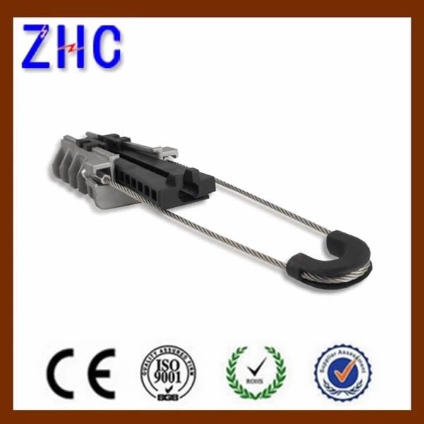 Optical Cable Suitable Aluminium Body Dead End Clamp For 2 Or 4 Insulated Cable Conductor 50mm2 , 70mm2, 120mm23