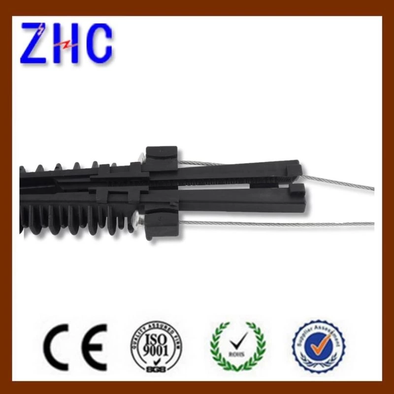 PA2000 FTTH Accessories Wedge Type Plastic Insulated Dead End Tension Clamp For 70-95mm2 Cable2