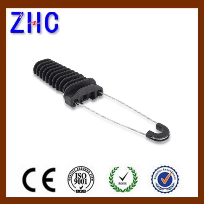 PA2000 FTTH Accessories Wedge Type Plastic Insulated Dead End Tension Clamp For 70-95mm2 Cable1