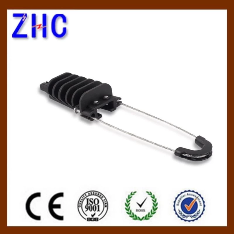 PA500 UV Black Overhead Line Strain Clamp for Insulating Conductor Optical Fiber Cable 16-25mm22