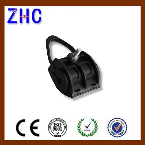 Plastic Suspension Clamp For Overhead Line ADSS optical Fiber cable