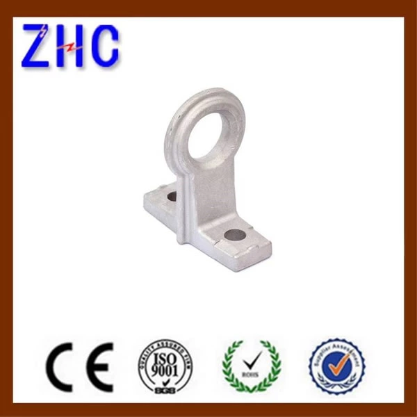 Pole Mounted Aluminium Alloy Round Suspension Clamp Bracket
