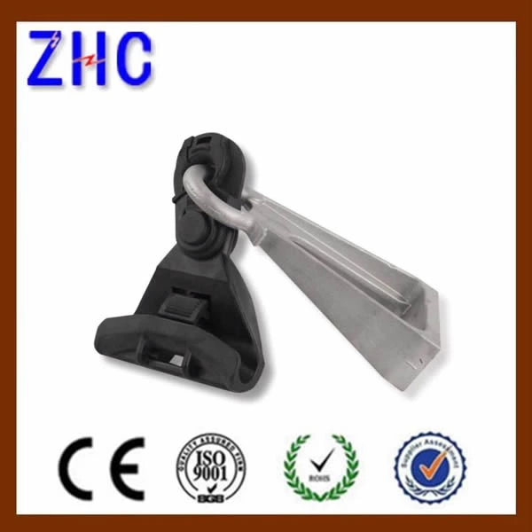 Self-supporting Thermoplastic Body Aluminum Bracket Suspension Clamp Set for Insulated Overhead Conductors 25-95 mm&#178;