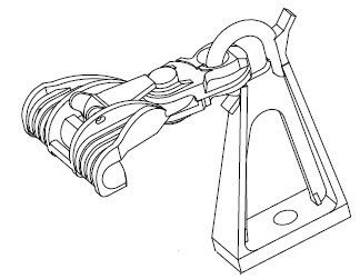 Self-supporting thermoplastic aluminum hook suspension clamp kit for 25-95mm² insulated overhead conductor Details Image1