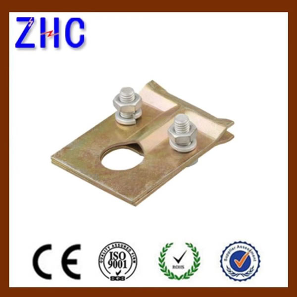 Supporting Metal Suspension Clamp For NO 8 fiber optical cable