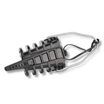 UV Black 16-25mm2 Overhead Line 4 Cores Anchoring Tension Clamp For ABC Cable4