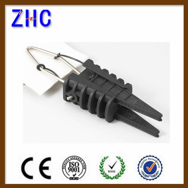UV Black 16-25mm2 Overhead Line 4 Cores Anchoring Tension Clamp For ABC Cable1