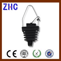 UV Black PA66 Plastic Wedge Type Anchoring Tension Clamp For 2 Core 25mm2 ABC Cable4