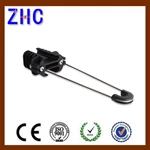 UV Black PA66 Self Support ABC Cable Insulated Plastic Tension Strain Dead End Clamp PA251