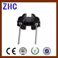 UV Black PA66 Self Support ABC Cable Insulated Plastic Tension Strain Dead End Clamp PA253