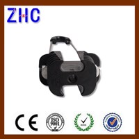 UV Black PA66 Self Support ABC Cable Insulated Plastic Tension Strain Dead End Clamp PA254