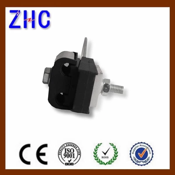 UV Resistant High Anti Corrosion Aluminum Alloy Body Anchoring Cable Clamp For 2 Or 4 Cores Insulated Cable Conductor5