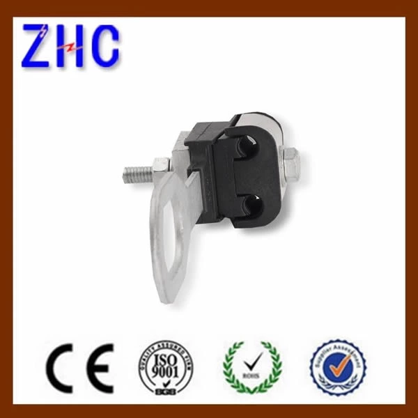 UV Resistant High Anti Corrosion Aluminum Alloy Body Anchoring Cable Clamp For 2 Or 4 Cores Insulated Cable Conductor4