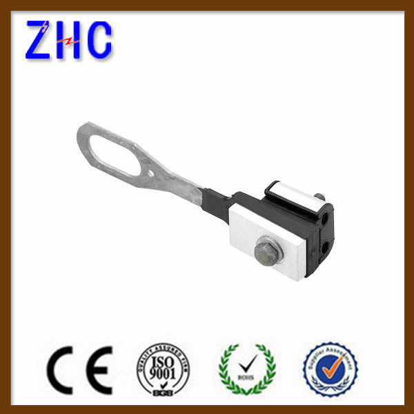 UV Resistant High Anti Corrosion Aluminum Alloy Body Anchoring Cable Clamp For 2 Or 4 Cores Insulated Cable Conductor1