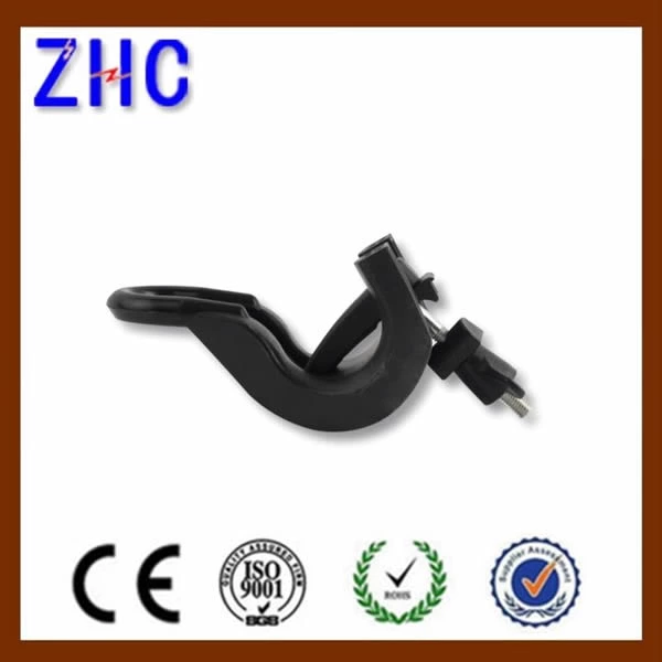 UV Resistant Plastic Hanging Suspension Clamp For Suspension of 4 cores ABC cables from poles4