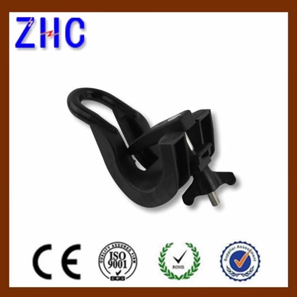 UV Resistant Plastic Hanging Suspension Clamp For Suspension of 4 cores ABC cables from poles