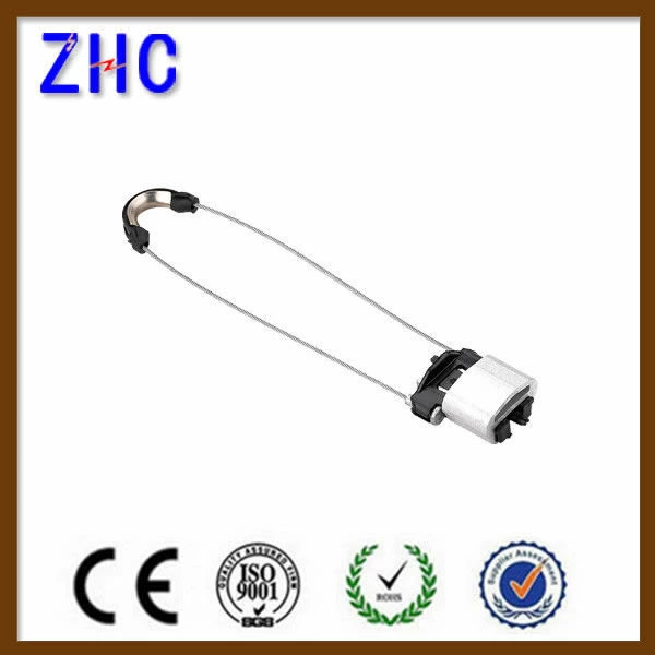 UV Resistant Thermoplastic Alumimium Alloy Body Dead End Strain Anchoring Clamp For Aerial Bundle Cable