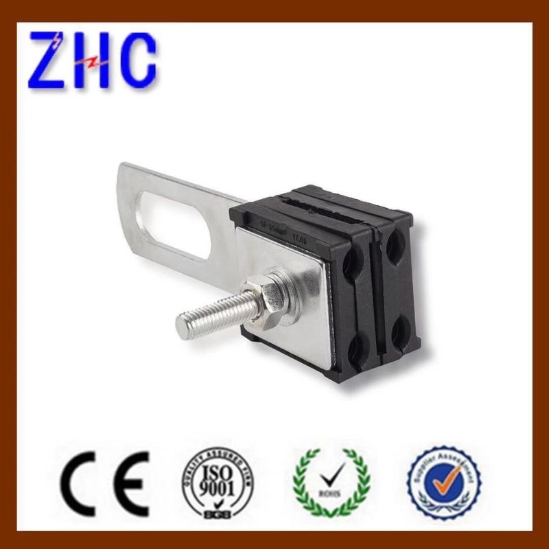 Weather Proof Aluminum Alloy Dead End Clamp For 2 Or 4 Cores ABC Cable Conductor1