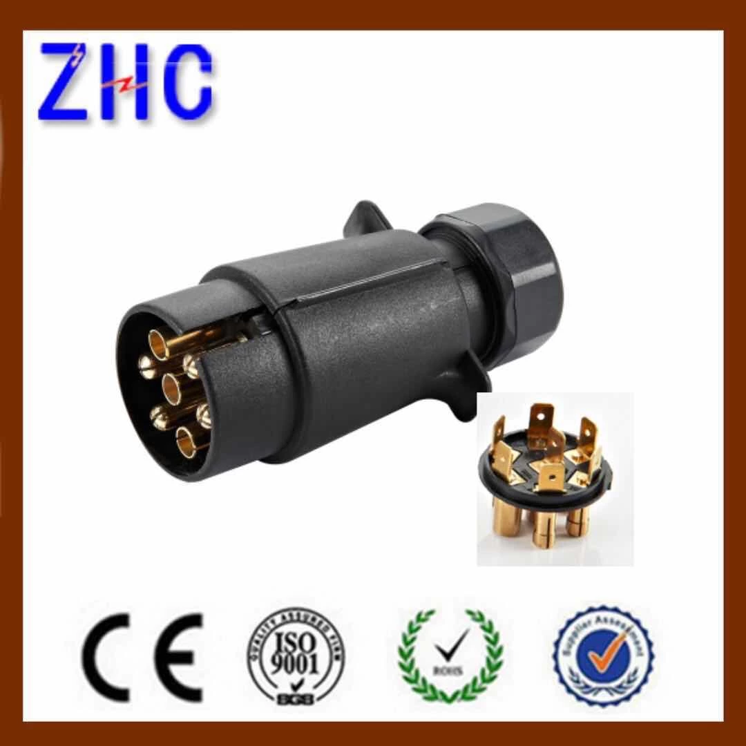 Fast Insert Wired 7P Trailer Connector