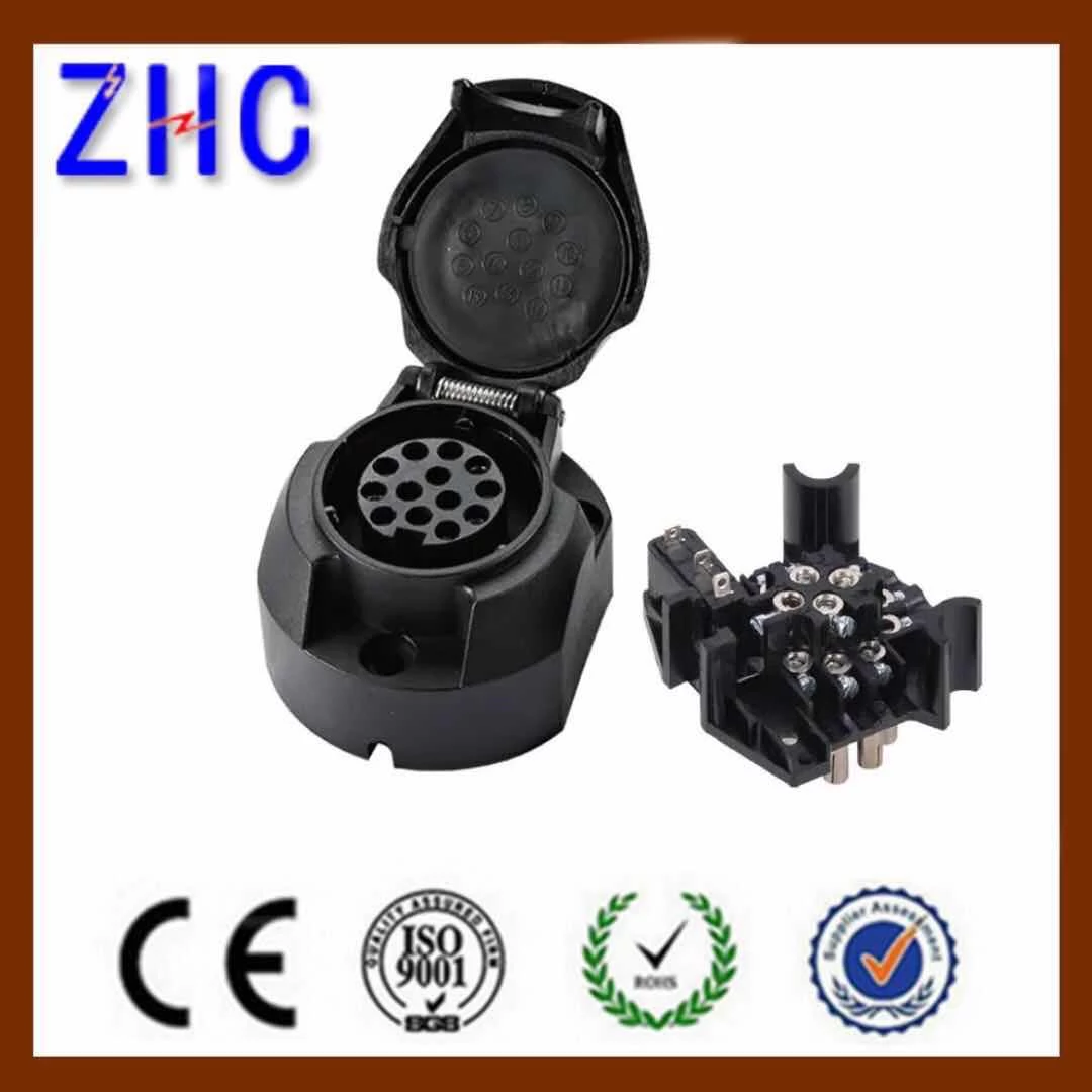 13P trailer socket