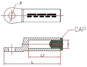 AUS Copper Cable Lug Terminal