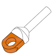DTL-8 Cable Bimetallic Lug