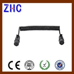 24V 7P Spring Cable Trailer Plug