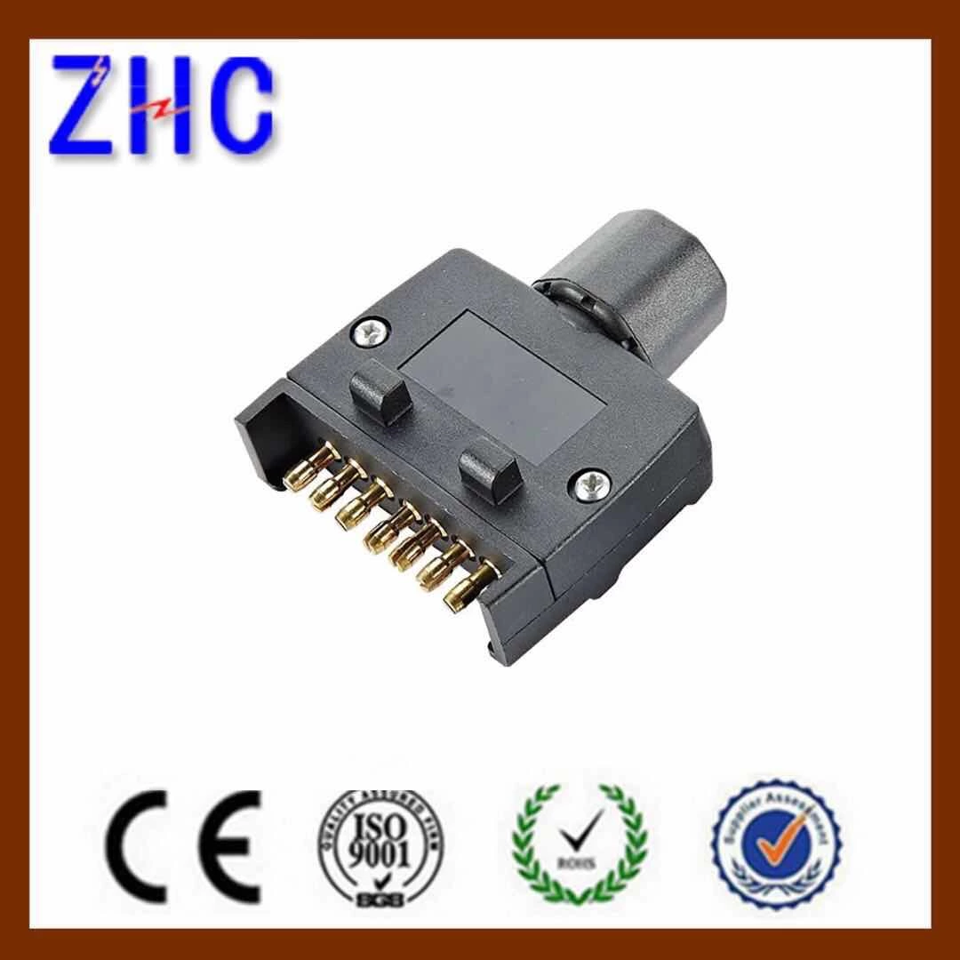 7P flat trailer plug