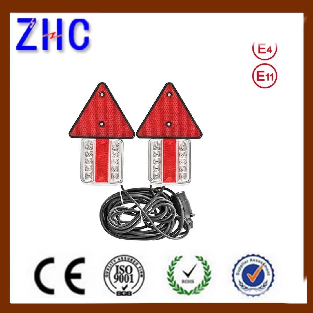 real trailer lamp board