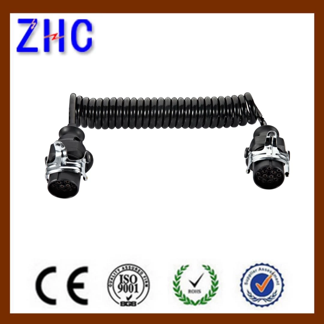 15P 24V EBS trailer connector with cable