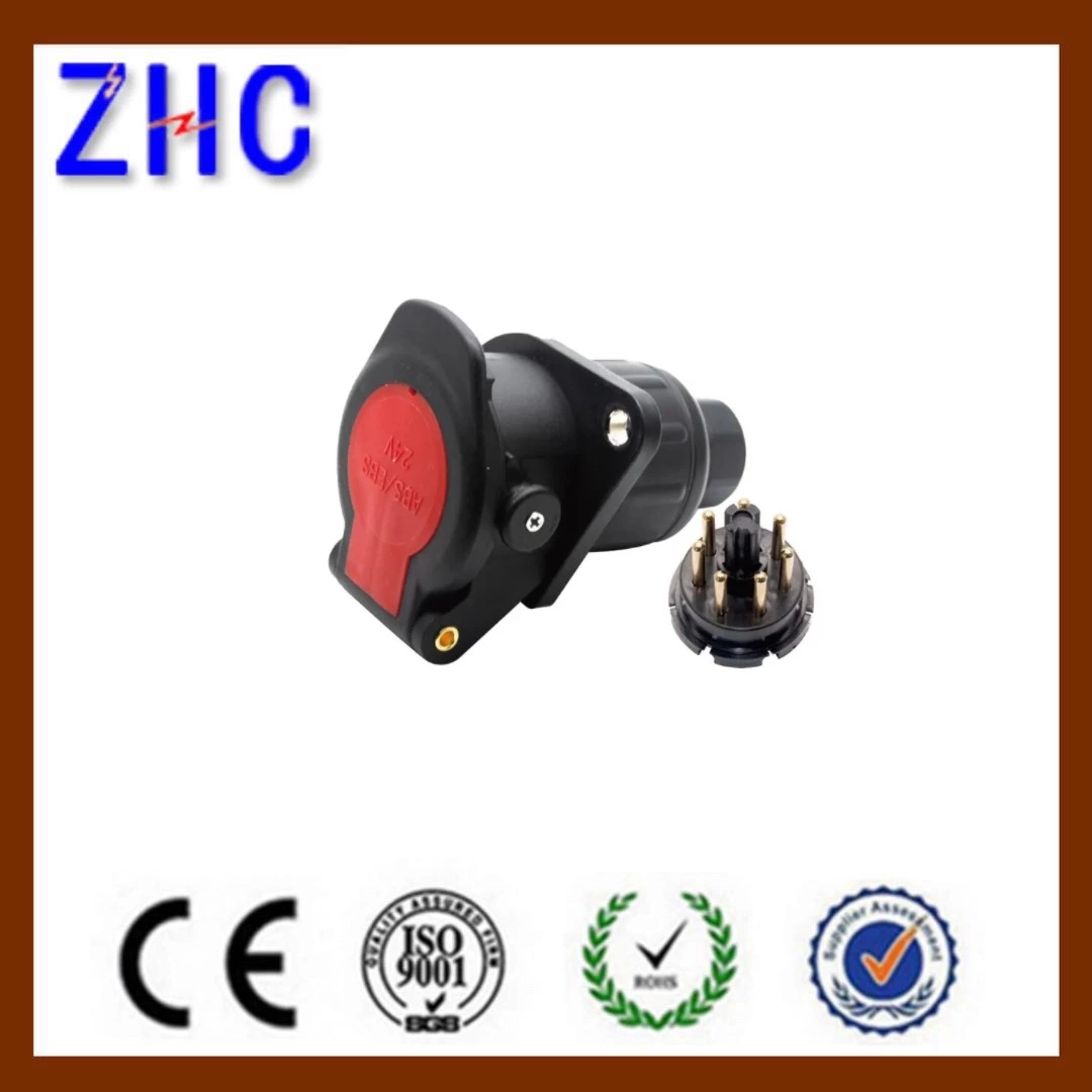 7p 24v EBS trailer socket